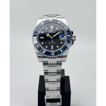Custom Seiko Mod • Premium Midnight Stardust Submariner • 40mm